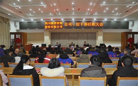 重庆四川问鼎娱乐股份有限公司中层干部聘用大会简报