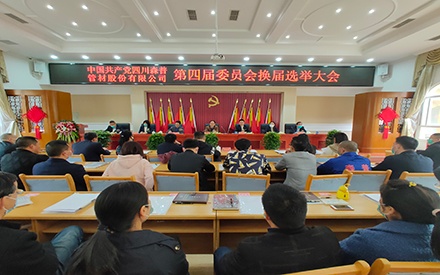 重庆中共四川问鼎娱乐股份有限公司委员会换届选举大会隆重举行